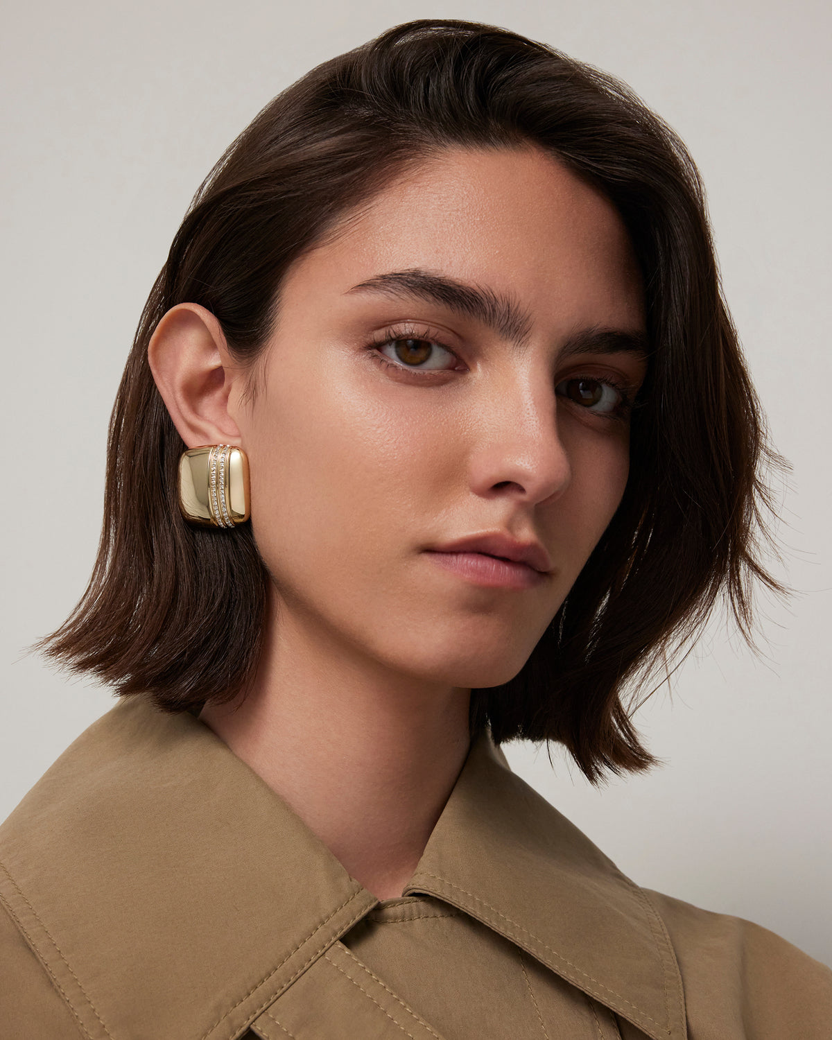 Boston Square Earrings