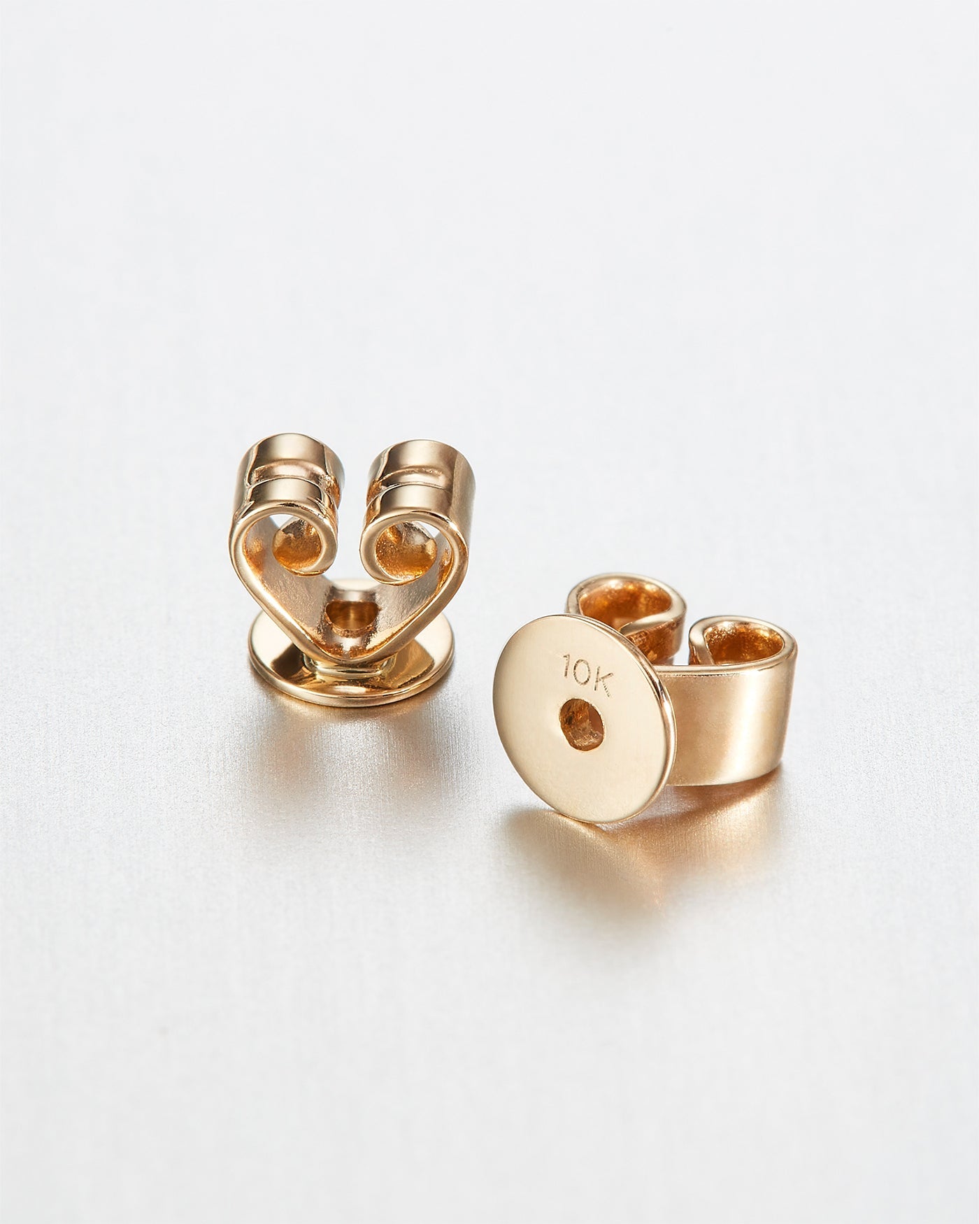 10K Gold Lab Grown Diamond Bar Stud Earrings - 0.22 CTW