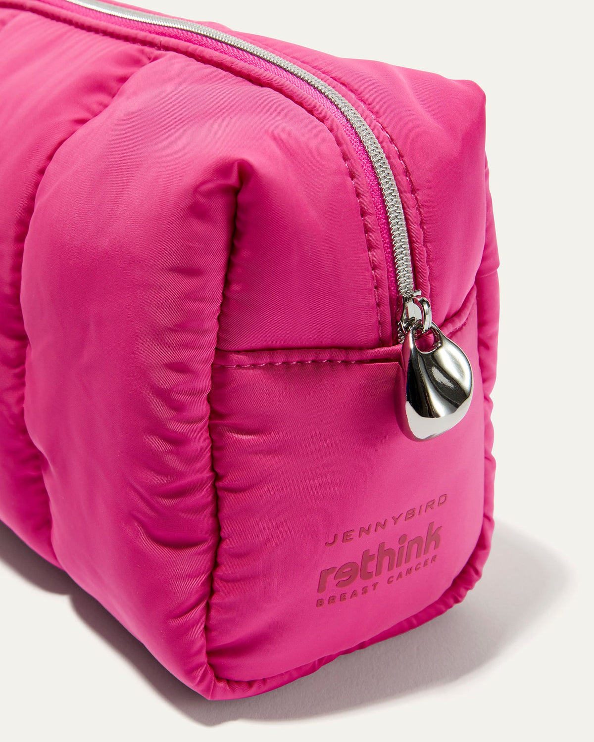Rethink Pink Puffy Pouch