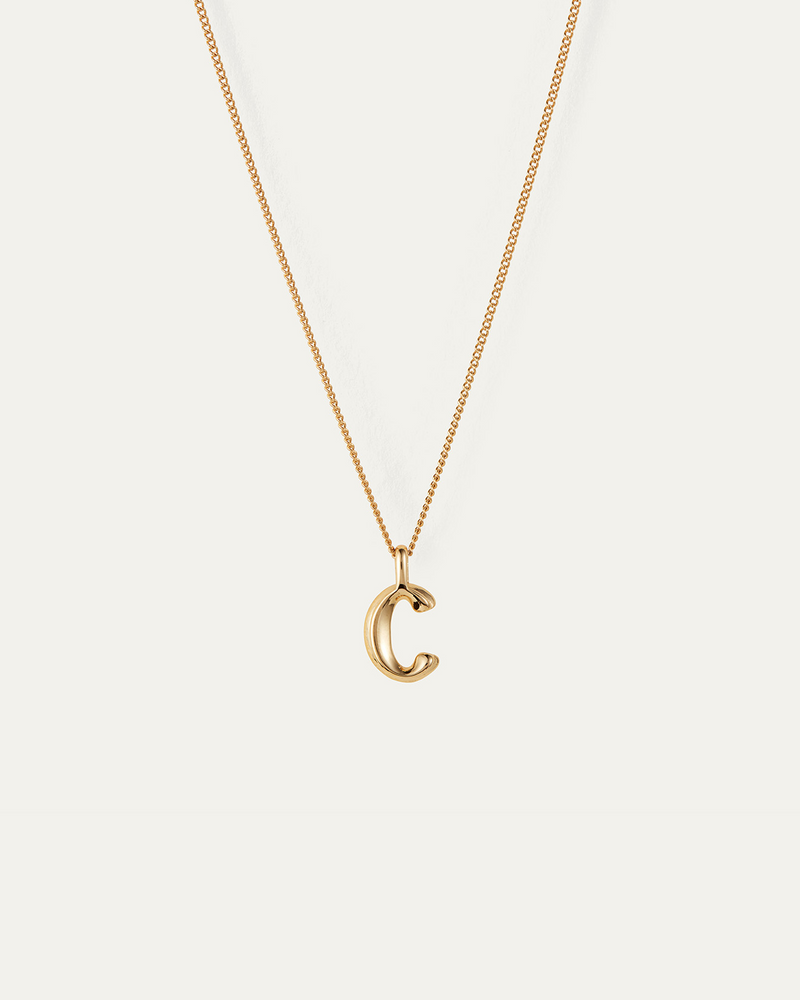 [Julie Vos] Monogram Delicate Necklace-C main image 1