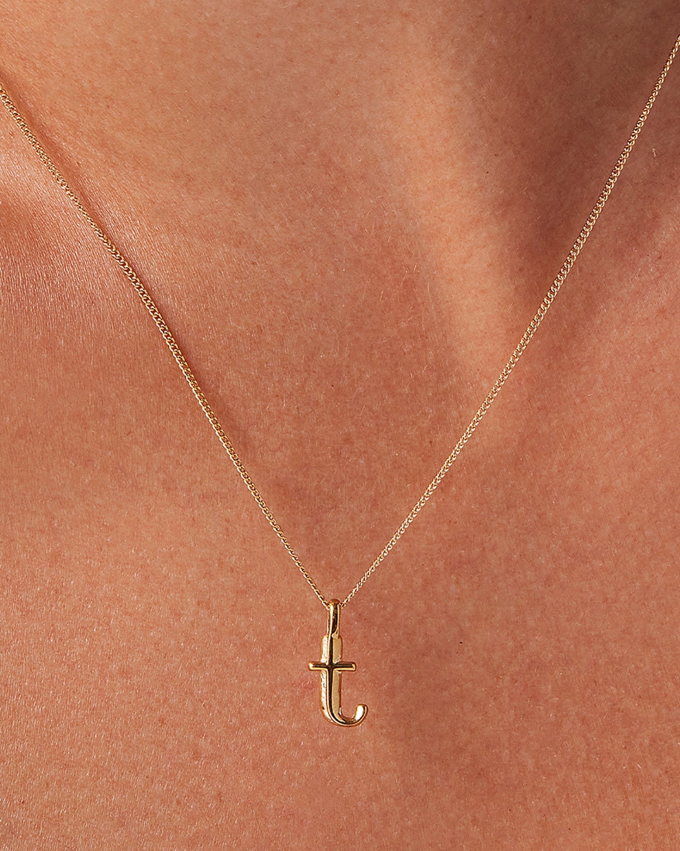 Monogram Necklace - T