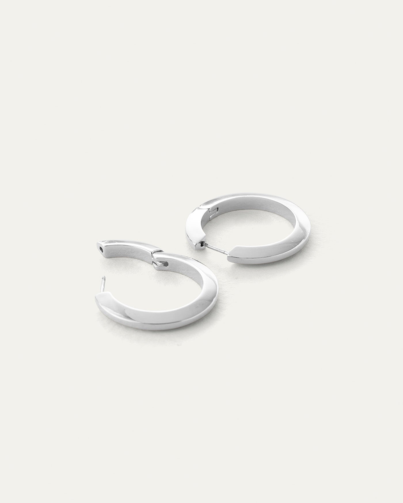 Toni Hinged Hoop Earrings - Medium