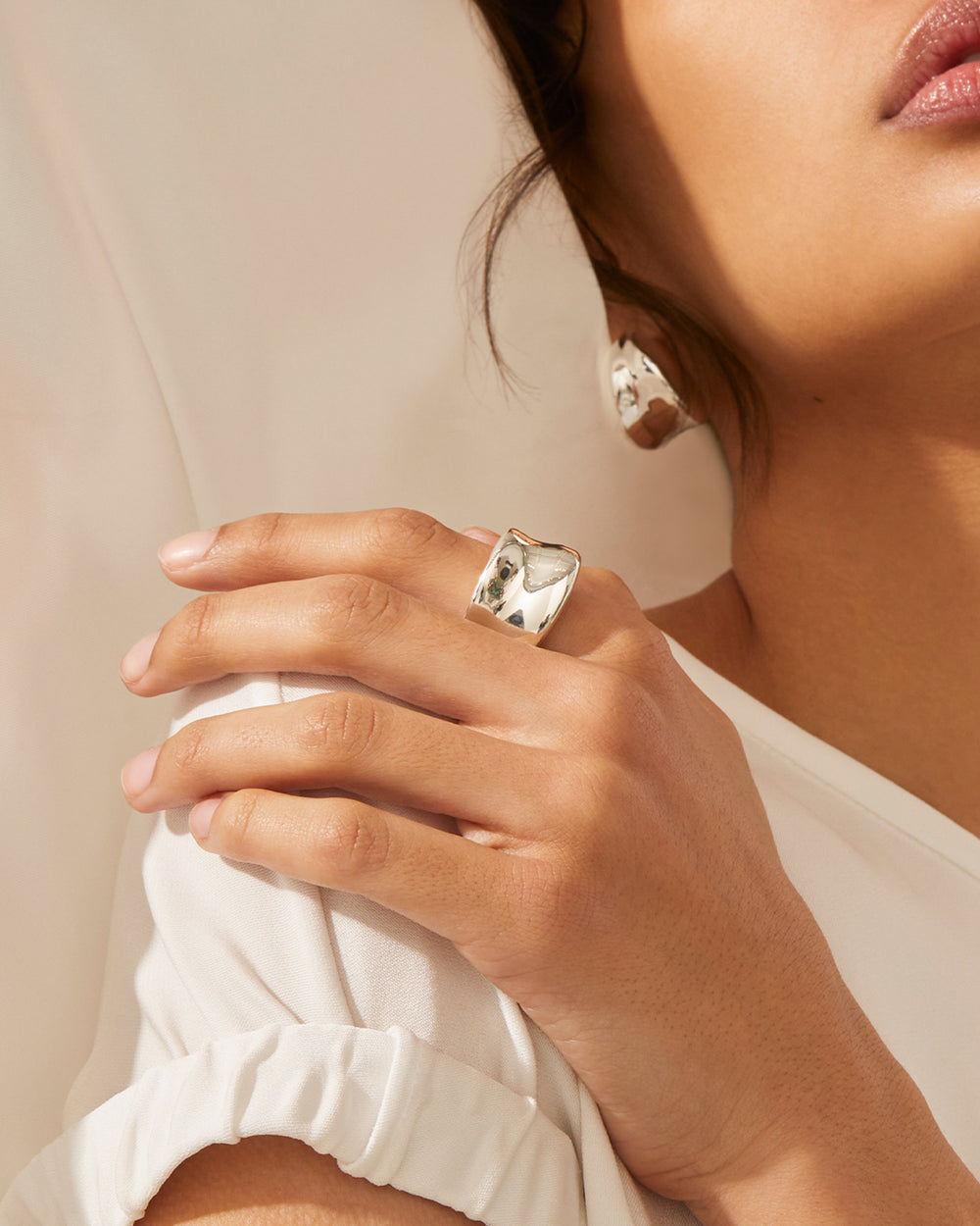 Jenny Bird - Viviana Ring - High Polish Gold main image 1