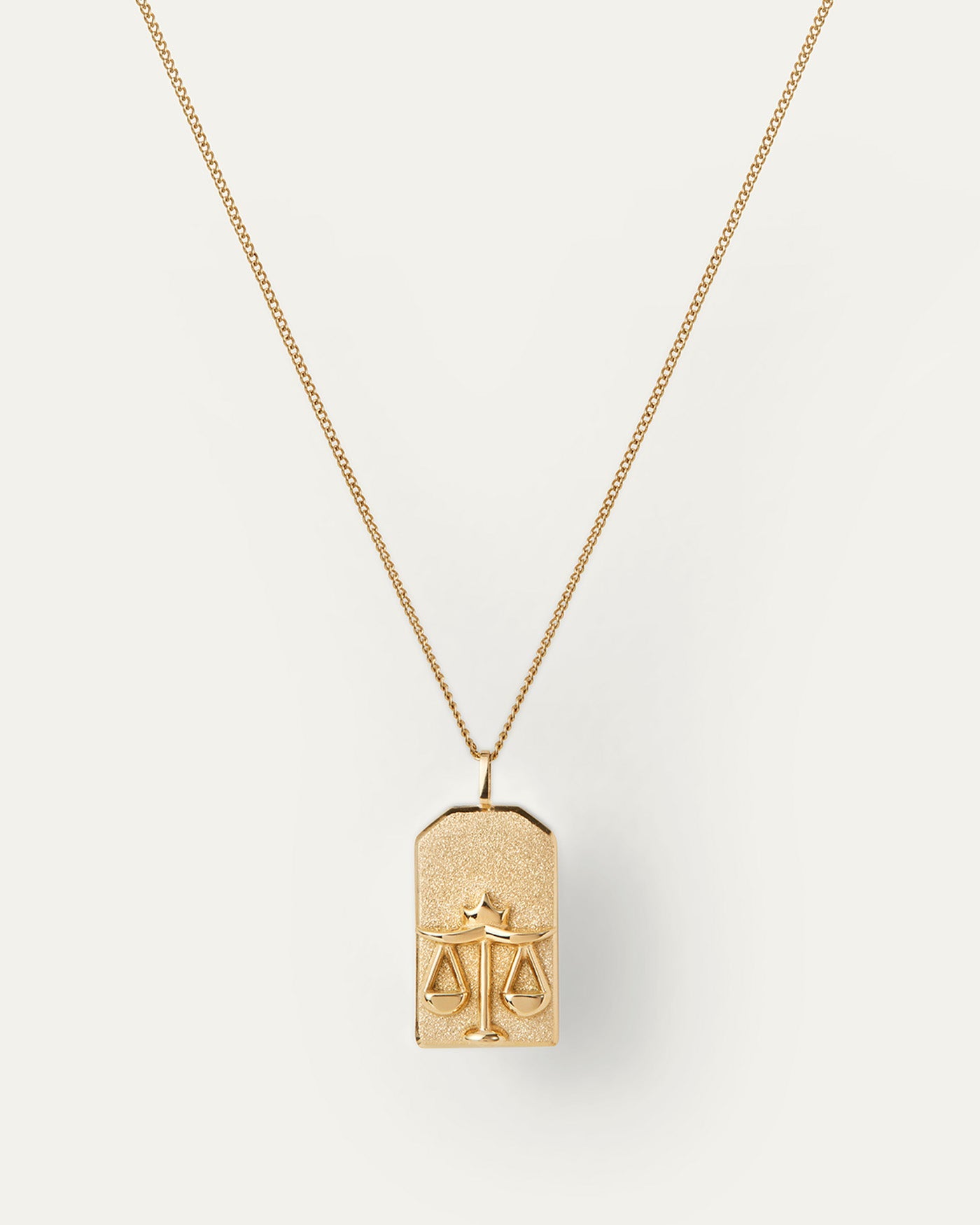 The Libra Zodiac Pendant Necklace